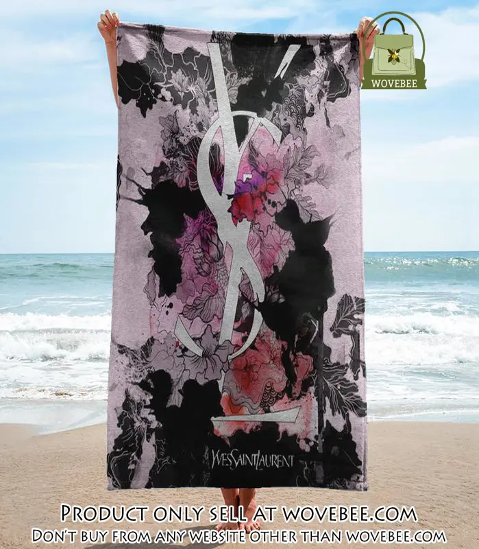 Yves saint laurent beach towel luxury brand hot trending summer  bt00301 wvb0331804